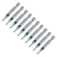 Набор бит HEX 3х50, сталь S2, 10 шт.  Gross 11462