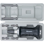 Отвертка ударно-поворотная 1/2", набор бит, 6 шт., черная ручка, в пласт. боксе  ...Matrix 11561