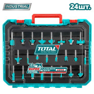 Набор фрез 6 мм   (24 шт)TOTAL TACSR12406