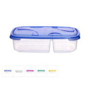 Контейнер прямоугольный 0.5 л + 0.3 л, с крышкой, Frigo Plus  DRINA 10350