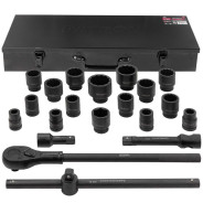 Набор инструментов ударных 21пр., 3/4" 12гр. (17-50мм) PATRON Patron P-6212-9MPB