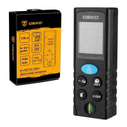 Дальномер лазерный, 100 м; точность 2 мм; питание AAA, 2x1,5 В,  DEKO R-LRD110-100m...Deko 083-3601