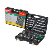 Набор головок и ключей 82пр.  ВОЛАТ 19040-82