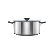 Кастрюля стальная 5л с крышкой Functional Form  FISKARS 1072317