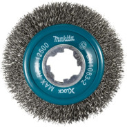 Щетка проволочная конусная (d100 мм / пров 0,3 мм / X-lock) по металлу  ...MAKITA D-73449