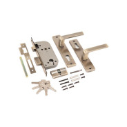 Замок врезной с/руч  АЛЛЮР 126/1 AB ст.бронза  УЗК 1071