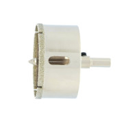 Сверло по керамической плитке и стеклу, 55 х 55 мм, 6 гр.хв-к, с центр. сверлом  ...Сибртех 72723