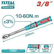 Ключ динамометрический 3/8 "  THPTW3860N6TOTAL 53511