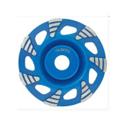 Алмазная чашка d 125мм торнадо ( бетон / гранит / натуральный камень / искусственный камень)  ...HILBERG HM342