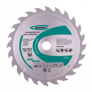 Пильный диск по дереву ф185 х 20 мм, 24 зуба + кольцо 20/16мм  Gross 73313