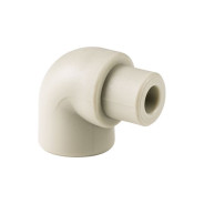 Колено ПП внутренняя-наружная резьба 25х90 серый  РосТурПласт 19776