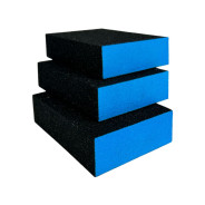 Губка четырехсторонняя EVA 100х70х25 мм P60  Гамматест GTA104T060