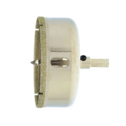 Сверло по керамической плитке и стеклу, 70 х 55 мм, 6 гр.хв-к, с центр. сверлом  ...Сибртех 72727