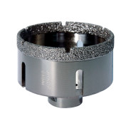 Коронка д/керамогранита ф83мм алм для УШМ сух. рез  Энкор 48318