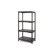 Стеллаж пластиковый 744 (700x400x1366 mm, 4 полки)  TAYG 226007