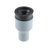 Переход на чугун для внутренней канализации в комплекте с манжеткой 50/75  ...РосТурПласт 36641