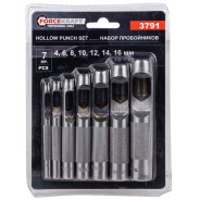 Набор пробойников, 7пр  FORCEKRAFT FK-3791
