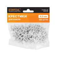 Крестики д/кафеля 4,0мм 100шт MASTER () (СВП)  STARTUL ST4404-40