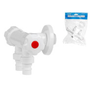 Смеситель пластиковый настенный, (для 5 к.с.)  AV Engineering AVZAP-P19