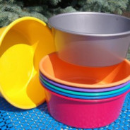 Таз "ДОБРЫНЯ" 13 л (цветной)  PROTEX PR-0029