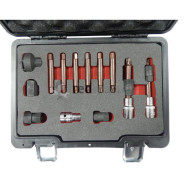 Набор для снятия шкивов генераторов15пр(1/2" биты: М10, Т50х110мм,10мм; биты:М8, М10, Н8, Н10, ...Forsage F-04D2002D