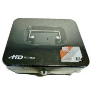 Ящик для денег металлический 200х160х90мм  H-D HD-78622