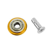 Ролик режущий с подшипником для плиткореза, 22х6х6мм, TiN   ...DENZEL 87675