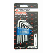 Набор ключей торкс Т10-Т40 7пр.  Forsage F-5071