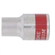 Головка торцевая, 11 mm, 12-гранная, CrV, под квадрат 1/2", хромированная  ...Matrix 13682