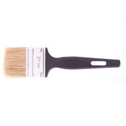 Кисть флейцевая "Стандарт", 50*6, натуральная щетина, пластиковая ручка  ...Сибртех 82504