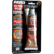 Герметик силиконовый МЕДНЫЙ 85г  ABRO 418 AB