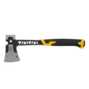 Топор цельнокованый, 600 г, двухкомпонентная обрезиненная рукоятка   ...DENZEL 21499