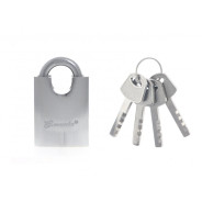 Замок навесной, защищенная дужка 50 мм  Matrix 91804