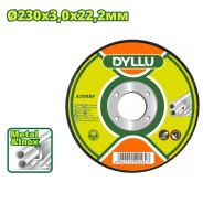 Круг отрезной 230x3,0х22,2 мм по металлу  DYLLU DTAC1392