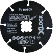 Диск твердосплавный 115х1хX-Lock Multi Wheel (для УШМ)  BOSCH 2.608.619.283