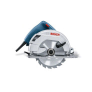Циркулярная пила GKS 600, 1200 Вт, 165х20 мм, пропил до 55 мм  BOSCH 06016A9020