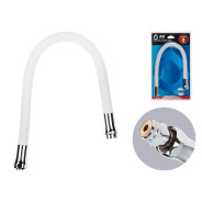 Излив гибкий белый  AV Engineering AVZAP-SWT