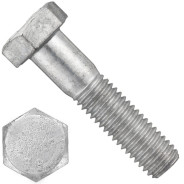 Болт М10х90 мм шестигр., цинк, кл.пр. 8.8, DIN 931 (30 кг) () STARFIX 