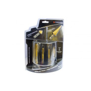 Набор метчиков и сверл ступенчатых 6пр. (М6х1.0,М8х1.25,М10х1.5; сверла 5-8.5, 4-20 мм.; зенкер 16.5...Forsage F-44731