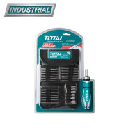 Отвертка реверсивная с набором   (26 предметов)TOTAL TACSD30266