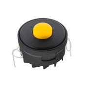 Катушка триммерная полуавтомат. для Denzel TE-350 (арт.96619) в блистере, гайка M5  ...DENZEL 96348