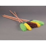 Метла синтетическая круглая с черенком СУПЕР ЭКОНОМ  ГОРИЗОНТ GR-02051