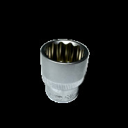 Головка торцевая 3/8" 12гр. 14мм L28мм CrV  H-D HD-38090