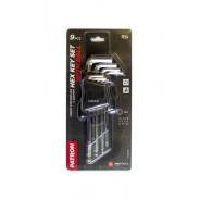 Набор ключей 6-гранных Г-образных длинных с шаром, 9 пр. (1.5 - 10 мм.)  ...Patron P-5093LB