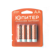 Батарейка AA LR6 1.5V alkaline 4шт  ЮПИТЕР JP2101