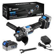 Углошлифмашина аккумуляторная DEKO DKAG20 Deko 063-4028