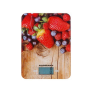 Весы кухонные  (5 кг, стекло 3 mm, дисплей 45х23 mm)  NORMANN ASK-270