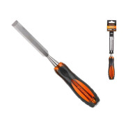 Стамеска плоская 16мм.  MASTER (обрезиненная рукоятка, металлический затыльник)  ...STARTUL ST4072-16