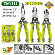 Набор шарнирно-губцевого инструмента   (3 шт)DYLLU DTPS0403