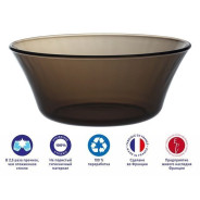 Салатник стеклянный, 230 мм, серия Lys Creole (Франция)  DURALEX 2008CF06A1111